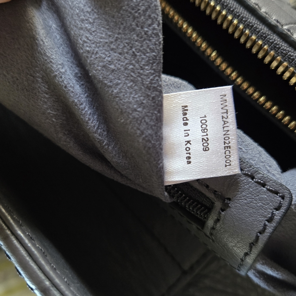 MCM Croc Embossed Gray Leather Large 2 way Satchel T7428 in EUC - Picture 13 of 16